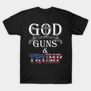 God Guns And Trump 2nd Amendment Trump T-Shirt